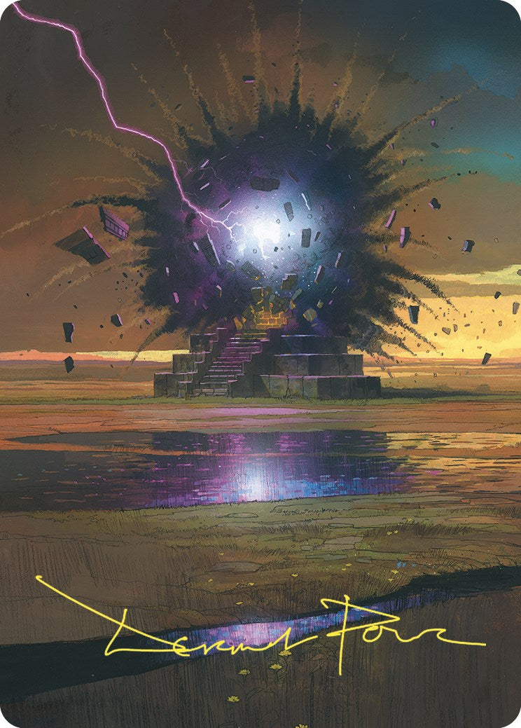 Return to Dust Art Card (Gold-Stamped Signature) [Commander Masters Art Series] | Gate City Games LLC