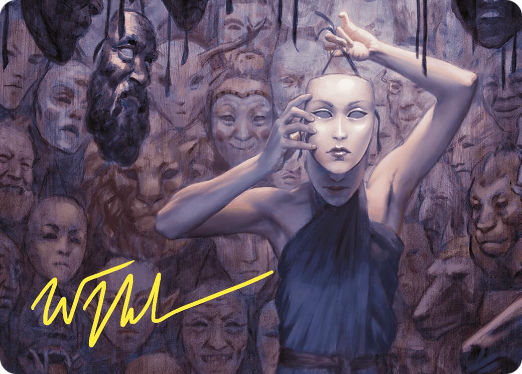 Body Double Art Card (Gold-Stamped Signature) [Commander Masters Art Series] | Gate City Games LLC