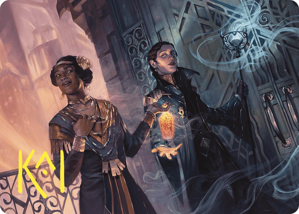Bribery Art Card (Gold-Stamped Signature) [Commander Masters Art Series] | Gate City Games LLC