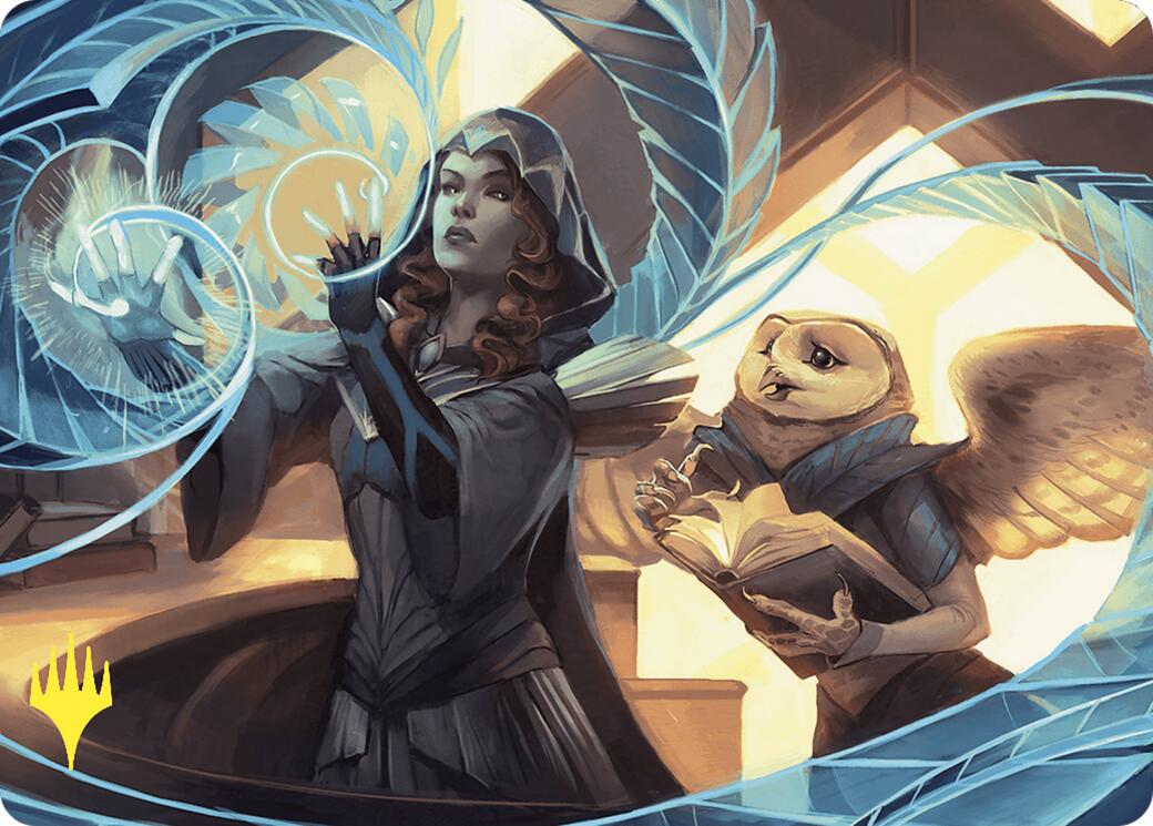 Personal Tutor Art Card (Gold-Stamped) [Commander Masters Art Series] | Gate City Games LLC