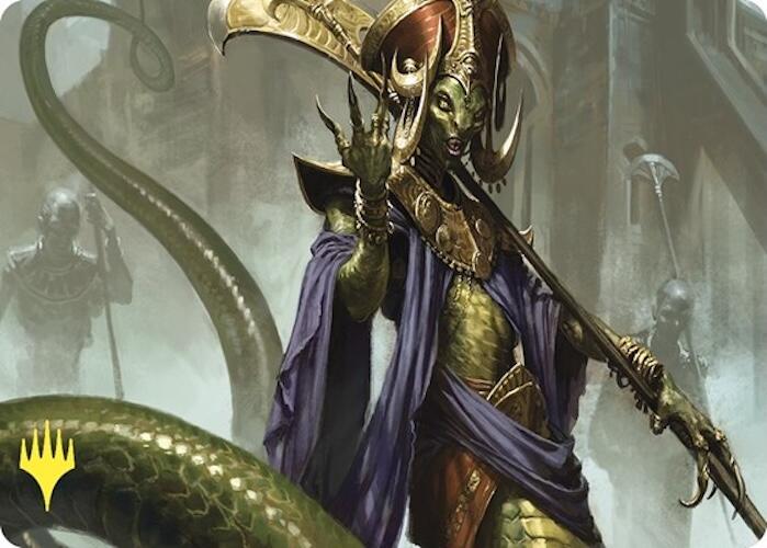 Sidisi, Brood Tyrant Art Card (Gold-Stamped) [Commander Masters Art Series] | Gate City Games LLC