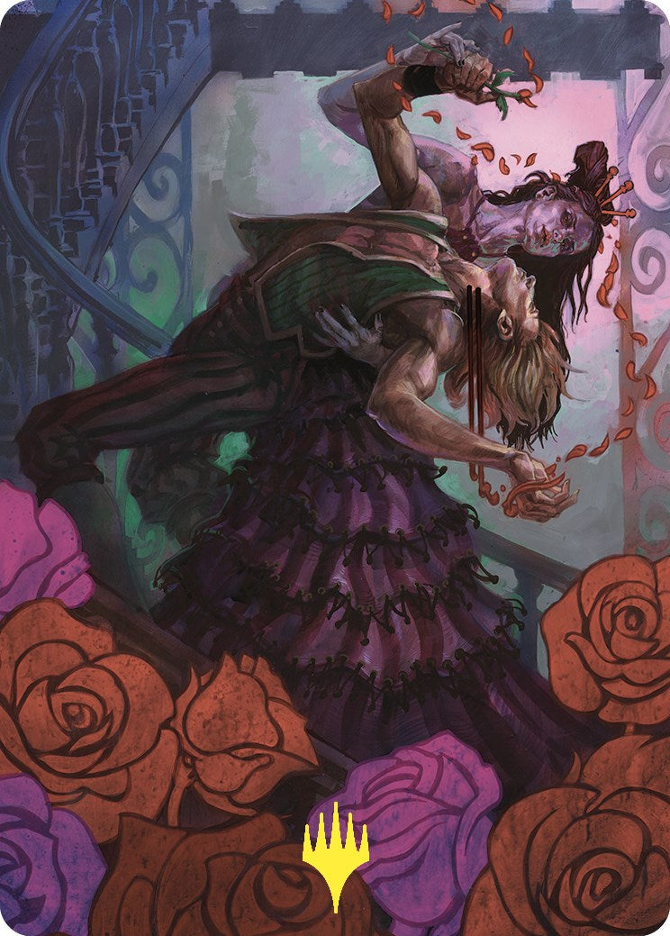 Exsanguinate Art Card (2) (Gold-Stamped) [Commander Masters Art Series] | Gate City Games LLC