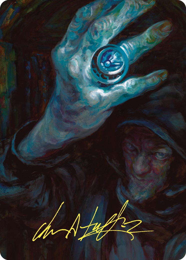 Arcane Signet Art Card (Gold-Stamped Signature) [Commander Masters Art Series] | Gate City Games LLC