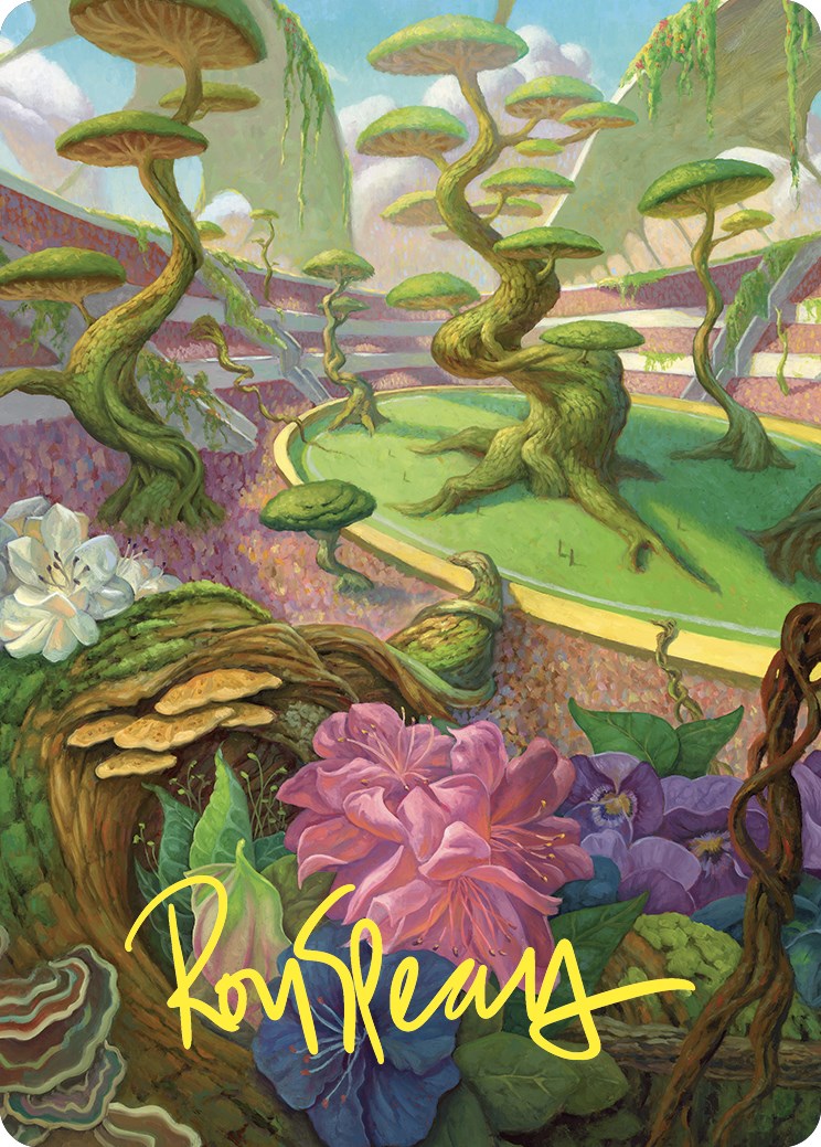 Undergrowth Stadium Art Card (Gold-Stamped Signature) [Commander Masters Art Series] | Gate City Games LLC