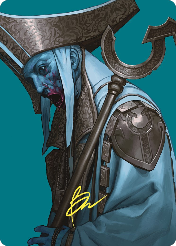 Mikaeus, the Unhallowed Art Card (Gold-Stamped Signature) [Commander Masters Art Series] | Gate City Games LLC