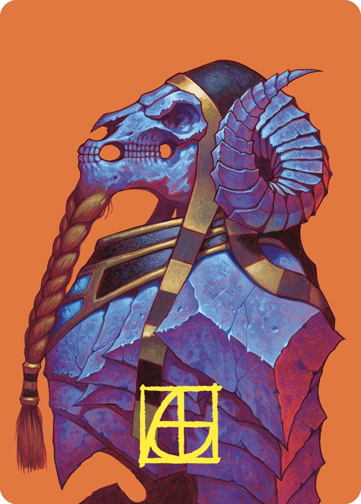 Neheb, the Eternal Art Card (Gold-Stamped Signature) [Commander Masters Art Series] | Gate City Games LLC