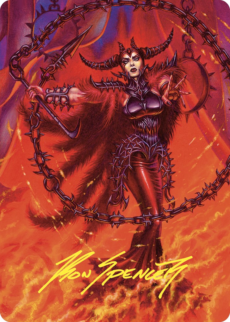 Deadly Rollick Art Card (Gold-Stamped Signature) [Commander Masters Art Series] | Gate City Games LLC