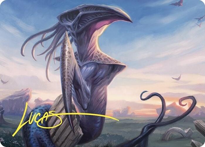 Sentinel Sliver Art Card (Gold-Stamped Signature) [Commander Masters Art Series] | Gate City Games LLC
