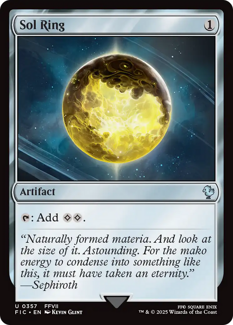 Sol Ring (0357) [FINAL FANTASY Commander] | Gate City Games LLC