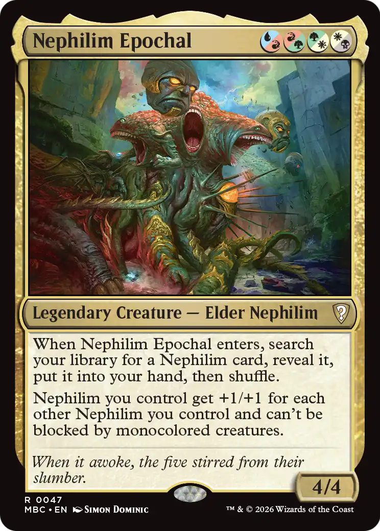 Nephilim Epochal [Mystery Booster: Commander Edition] | Gate City Games LLC