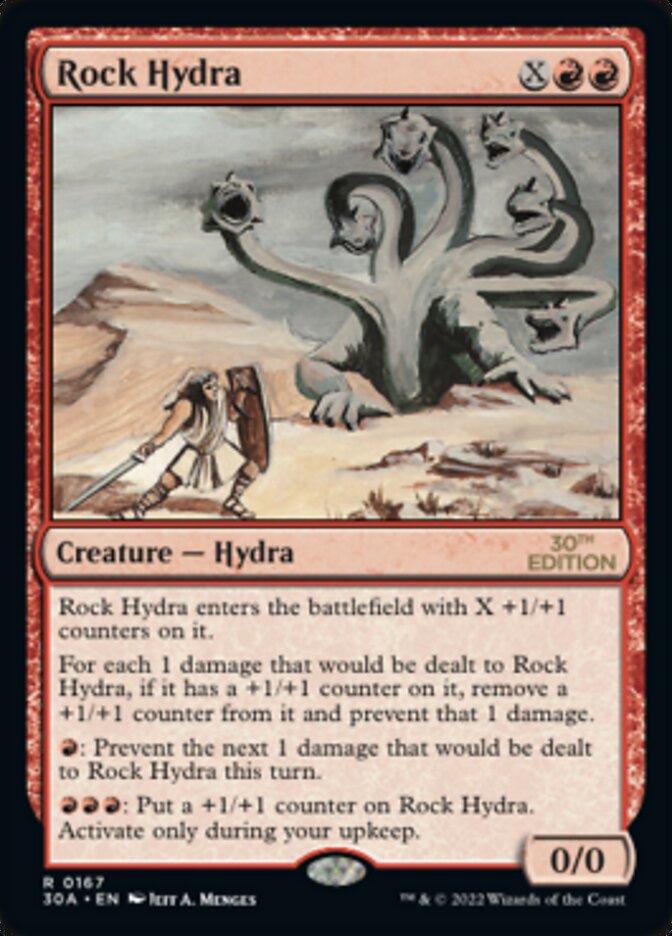 Rock Hydra [30th Anniversary Edition] | Gate City Games LLC
