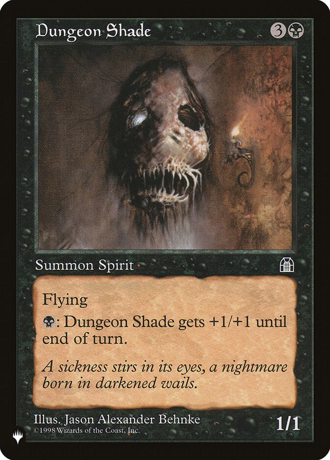 Dungeon Shade [The List] | Gate City Games LLC