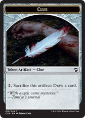Clue // Construct (021) Double-Sided Token [Commander 2018 Tokens] | Gate City Games LLC
