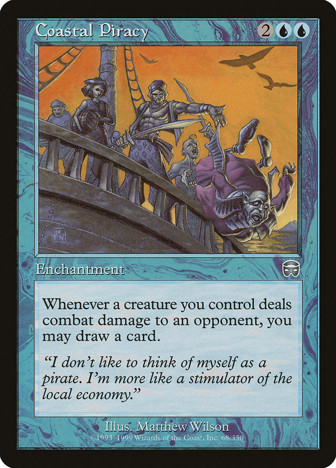 Coastal Piracy [Mercadian Masques] | Gate City Games LLC