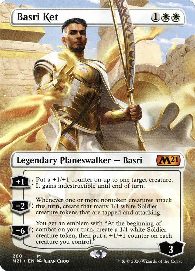 Basri Ket (Borderless) [Core Set 2021] | Gate City Games LLC