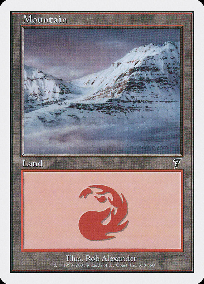 Mountain (338) [Seventh Edition] | Gate City Games LLC