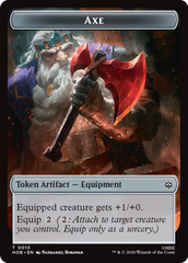 Bird Soldier // Axe Double-Sided Token [The Hobbit Tokens] | Gate City Games LLC