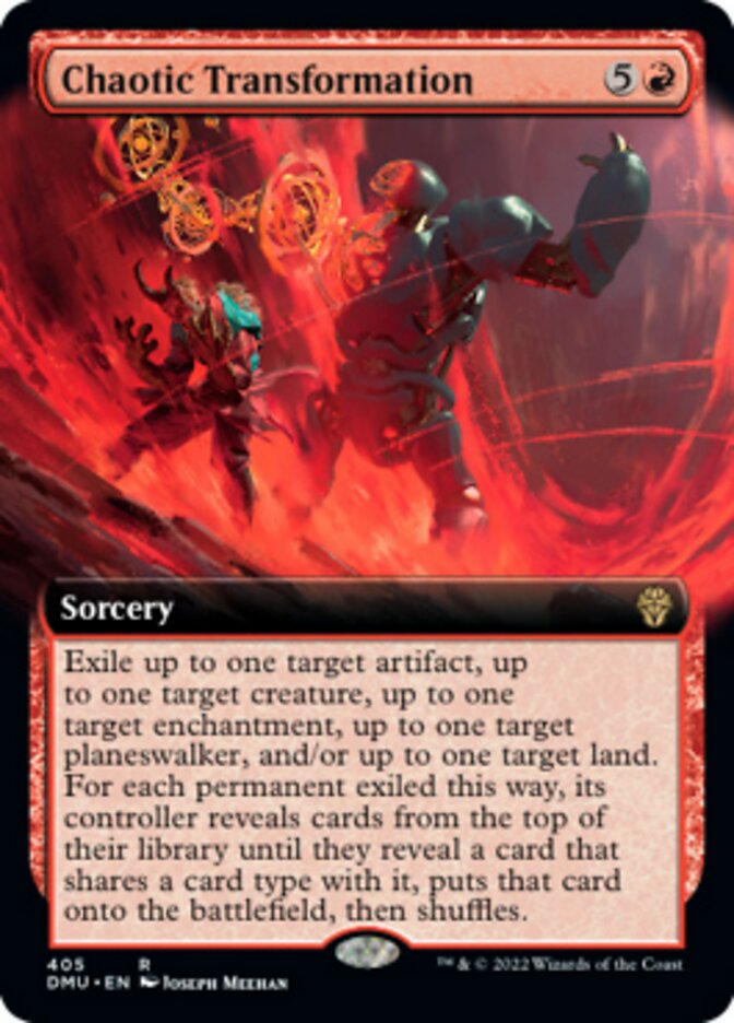 Chaotic Transformation (Extended Art) [Dominaria United] | Gate City Games LLC
