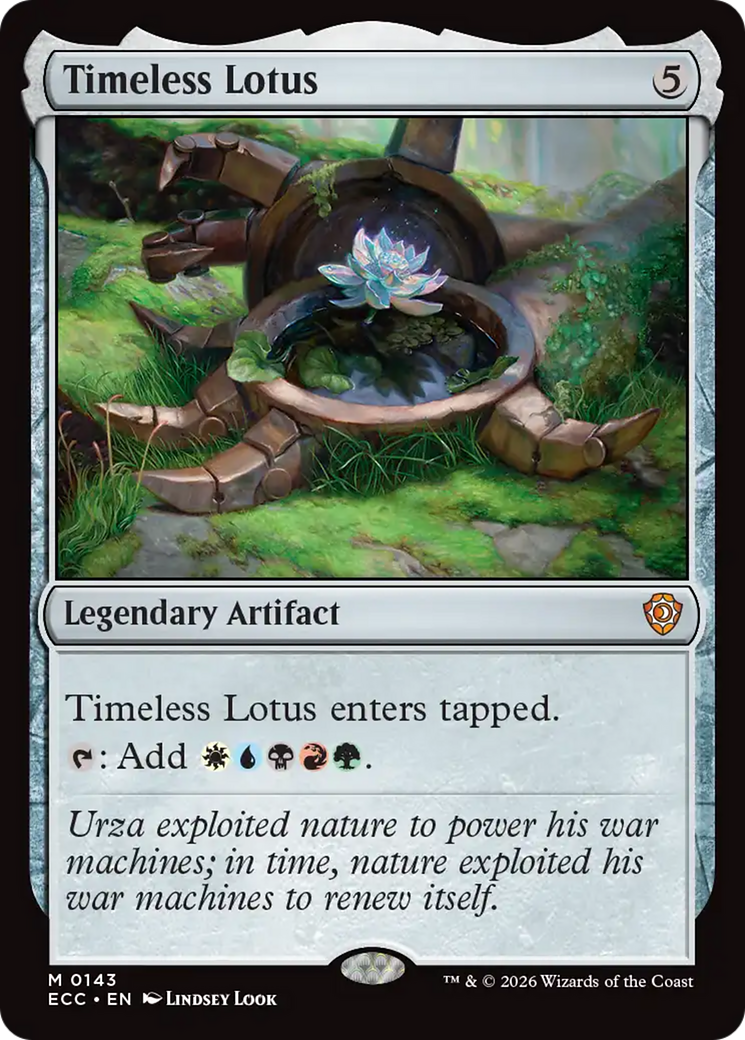 Timeless Lotus [Lorwyn Eclipsed Commander] | Gate City Games LLC