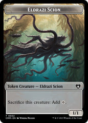 Eldrazi Scion // Phyrexian Beast Double-Sided Token [Commander Masters Tokens] | Gate City Games LLC