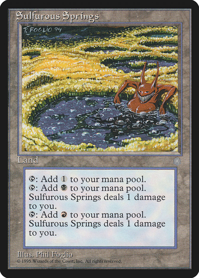 Sulfurous Springs [Ice Age] | Gate City Games LLC