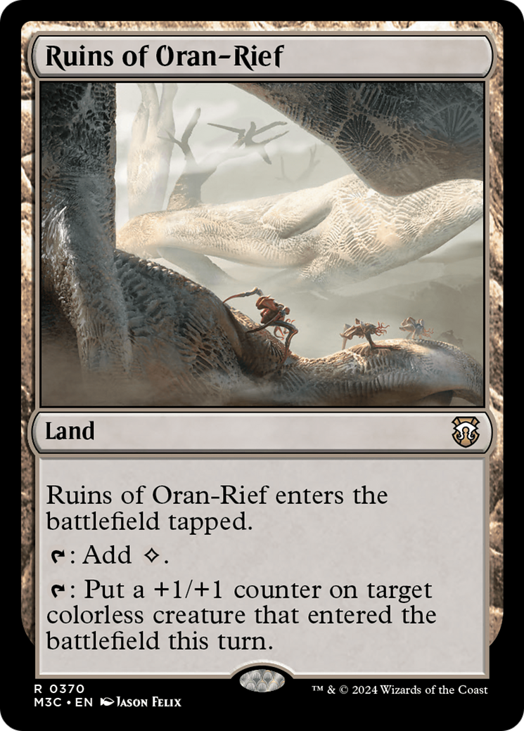 Ruins of Oran-Rief (Ripple Foil) [Modern Horizons 3 Commander] | Gate City Games LLC