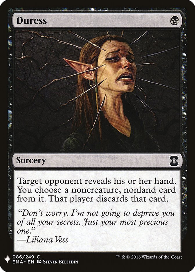 Duress [Mystery Booster] | Gate City Games LLC