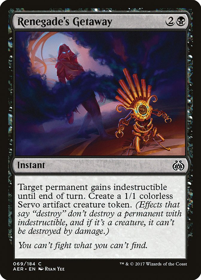 Renegade's Getaway [Aether Revolt] | Gate City Games LLC