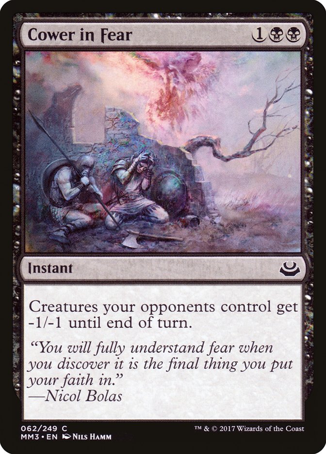 Cower in Fear [Modern Masters 2017] | Gate City Games LLC