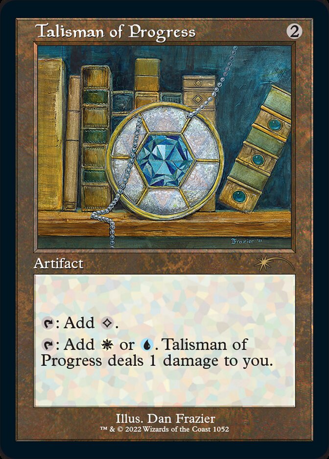Talisman of Progress (Foil Etched) [Secret Lair Drop Series] | Gate City Games LLC