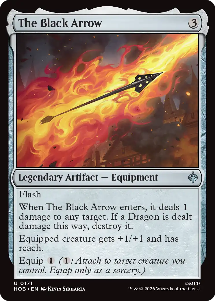The Black Arrow [The Hobbit] | Gate City Games LLC