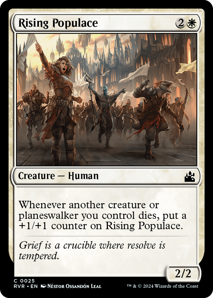 Rising Populace [Ravnica Remastered] | Gate City Games LLC
