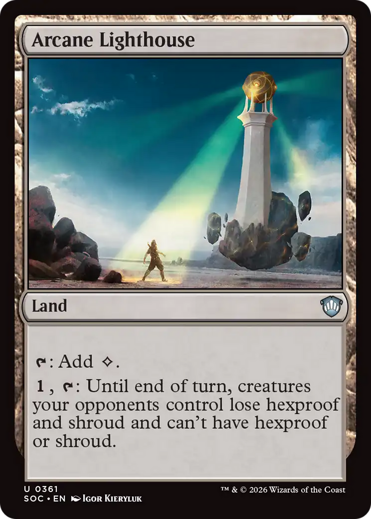 Arcane Lighthouse [Secrets of Strixhaven Commander] | Gate City Games LLC