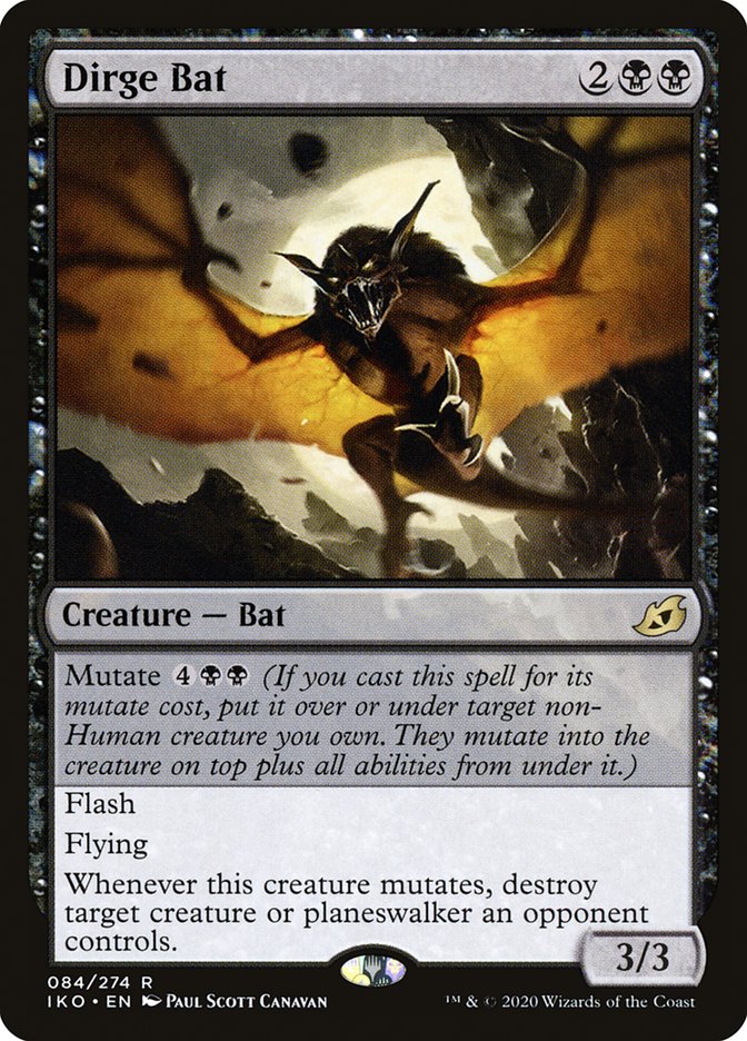 Dirge Bat [Ikoria: Lair of Behemoths] | Gate City Games LLC