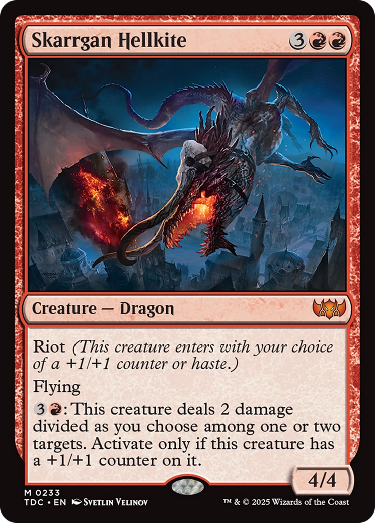 Skarrgan Hellkite [Tarkir: Dragonstorm Commander] | Gate City Games LLC