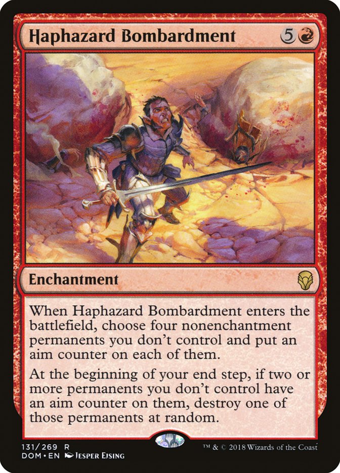 Haphazard Bombardment [Dominaria] | Gate City Games LLC