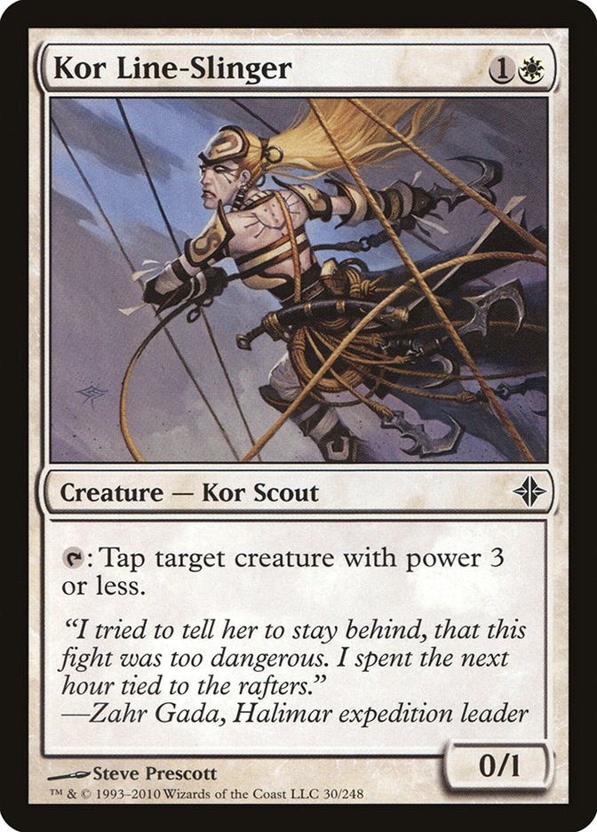 Kor Line-Slinger [Rise of the Eldrazi] | Gate City Games LLC
