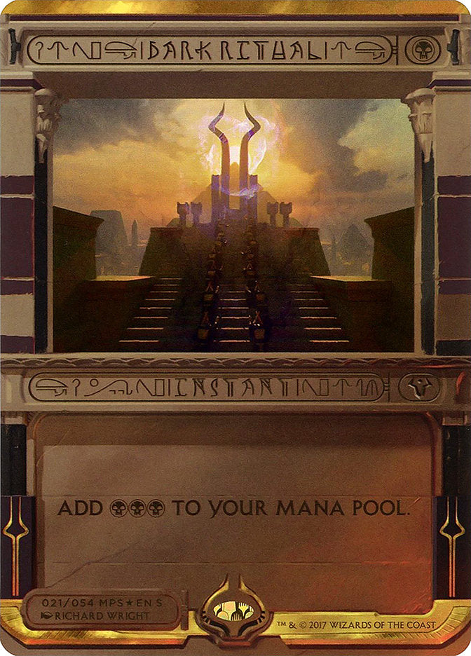 Dark Ritual (Invocation) [Amonkhet Invocations] | Gate City Games LLC
