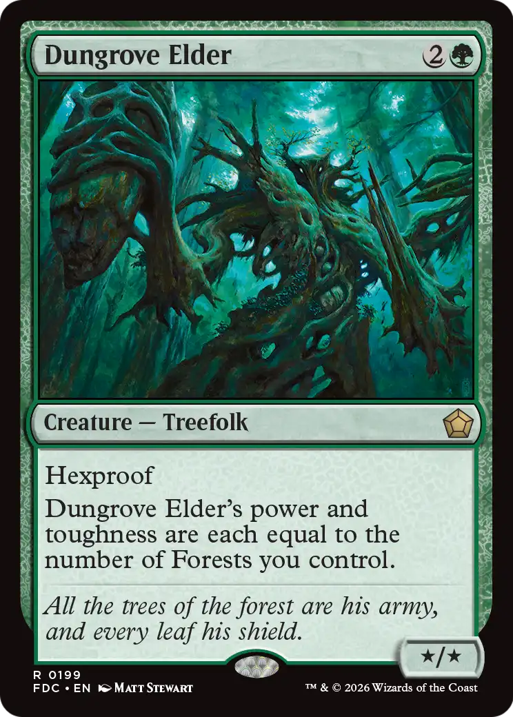 Dungrove Elder [Foundations Commander] | Gate City Games LLC
