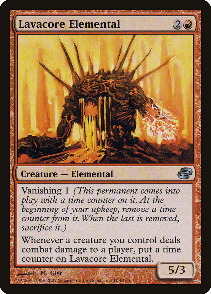 Lavacore Elemental [Planar Chaos] | Gate City Games LLC
