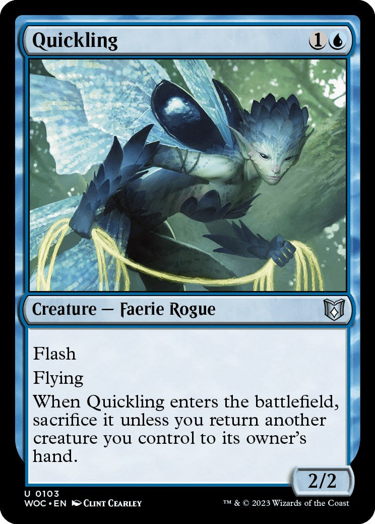 Quickling [Wilds of Eldraine Commander] | Gate City Games LLC