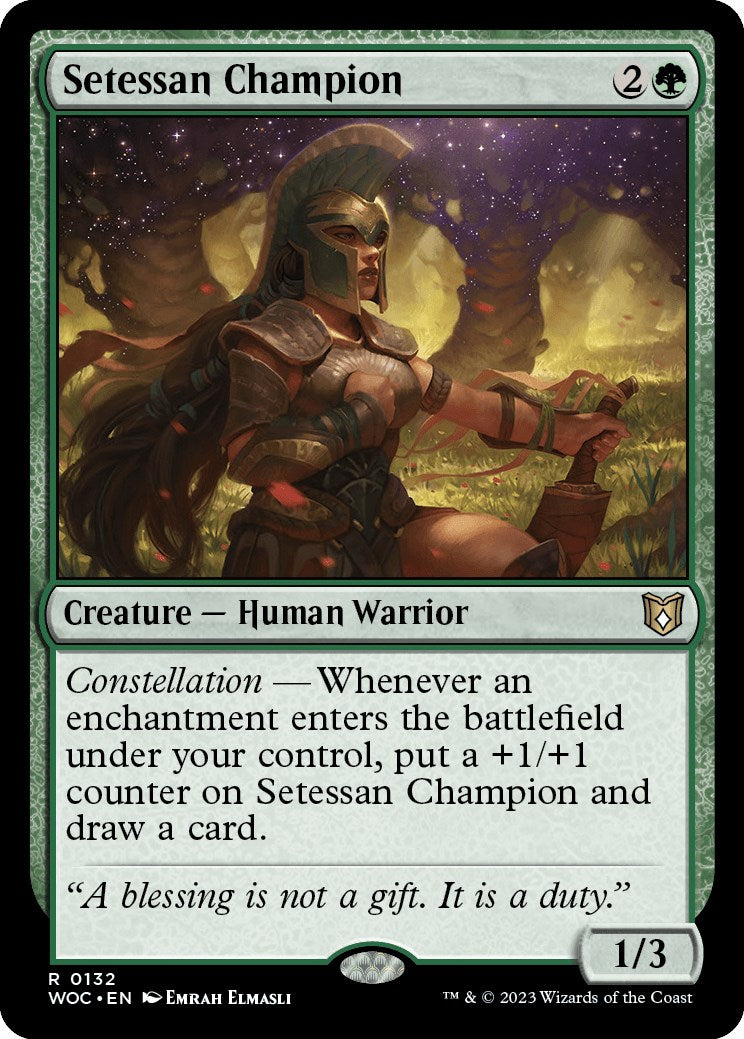 Setessan Champion [Wilds of Eldraine Commander] | Gate City Games LLC