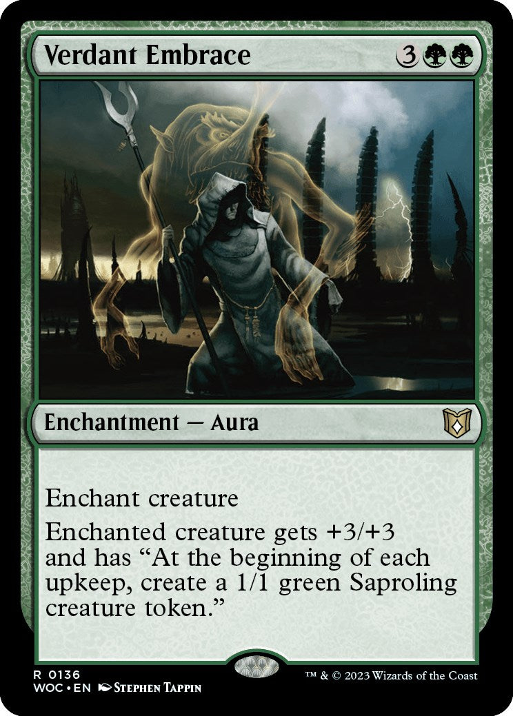 Verdant Embrace [Wilds of Eldraine Commander] | Gate City Games LLC