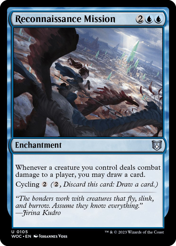 Reconnaissance Mission [Wilds of Eldraine Commander] | Gate City Games LLC
