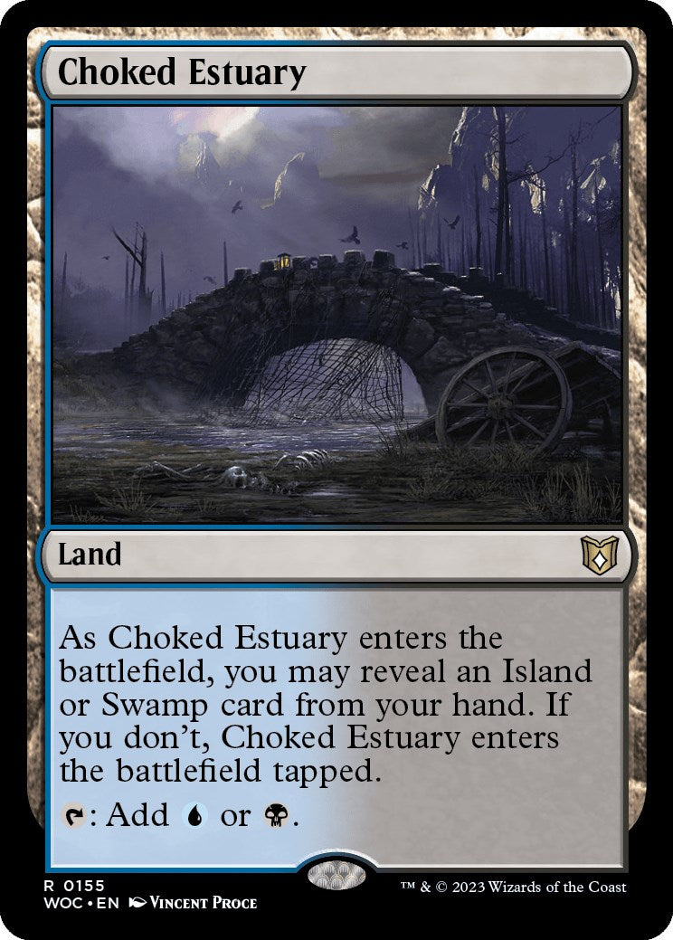 Choked Estuary [Wilds of Eldraine Commander] | Gate City Games LLC