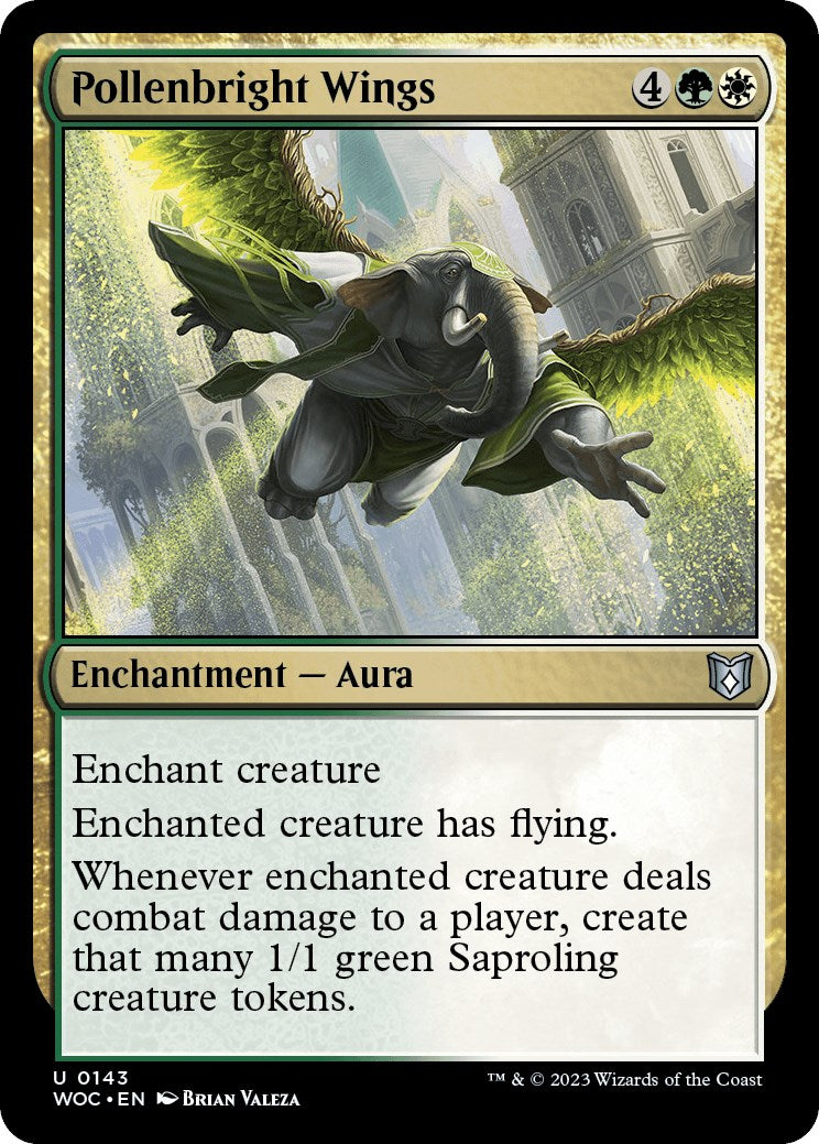 Pollenbright Wings [Wilds of Eldraine Commander] | Gate City Games LLC