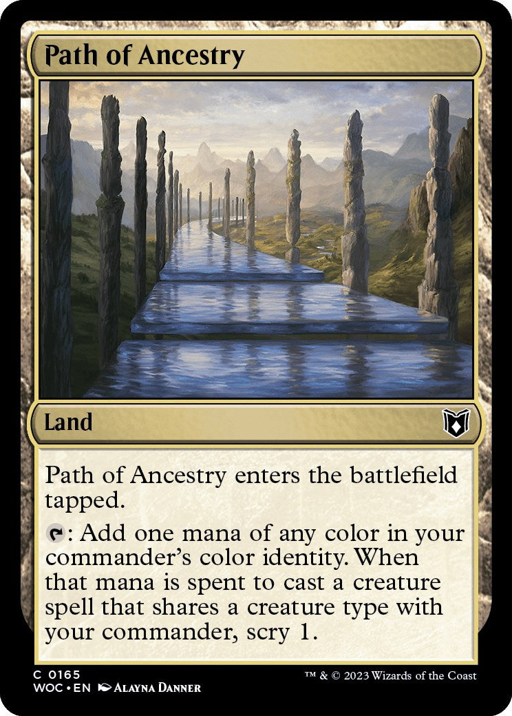 Path of Ancestry [Wilds of Eldraine Commander] | Gate City Games LLC