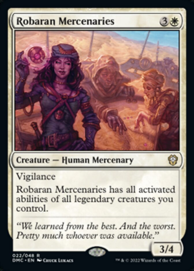 Robaran Mercenaries [Dominaria United Commander] | Gate City Games LLC