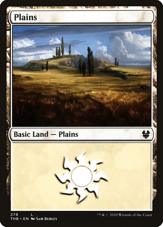 Plains (278) [Theros Beyond Death] | Gate City Games LLC