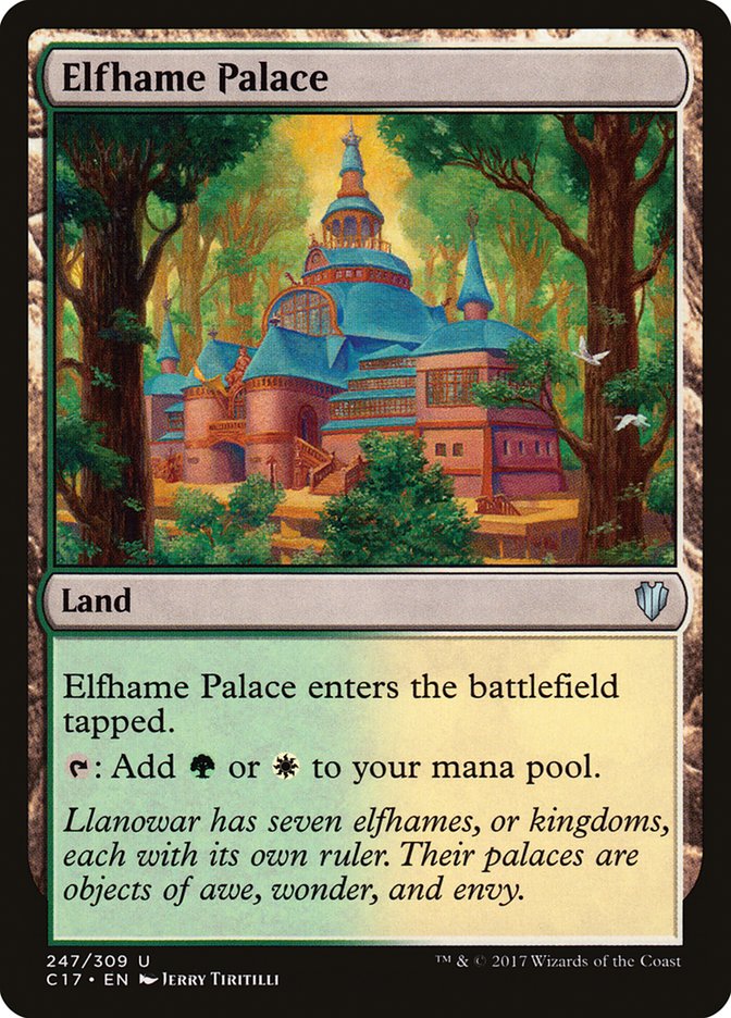 Elfhame Palace [Commander 2017] | Gate City Games LLC